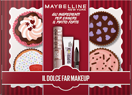 Cofanetto regalo Gli ingredienti per essere il piatto forte MAYBELLINE NEW YORK