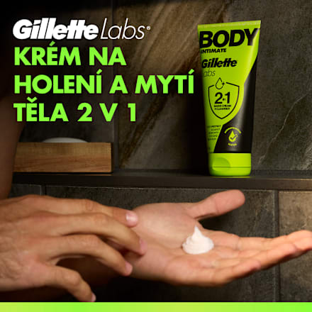 krém na holení Labs Body + Intimate 2 v 1 Gillette