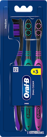Fogkefe dual clean medium Oral-B