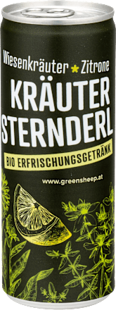 Bio Erfrischungsgetränk Wiesenkräuter und Zitrone Kräuter STERNDERL