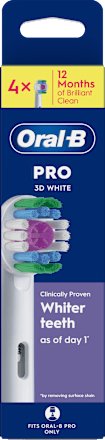 Pótfej elektromos fogkeféhez 3d white Oral-B