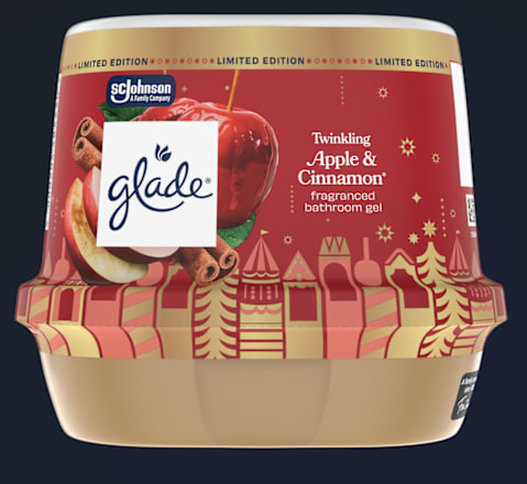 Légfrissítő zselé Apple&Cinnemon glade