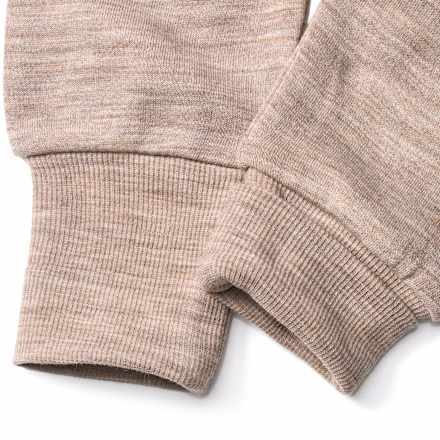 Schlafanzug aus Wolle, beige, Gr. 50/56
 ALANA