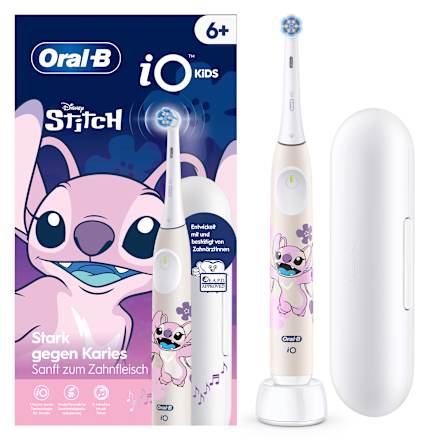Elektrische Zahnbürste Kinder iO Angel mit Reiseetui, ab 6 Jahren Oral-B