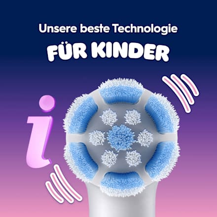 Elektrische Zahnbürste Kinder iO Angel mit Reiseetui, ab 6 Jahren Oral-B