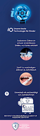 Elektrische Zahnbürste Kinder iO Angel mit Reiseetui, ab 6 Jahren Oral-B