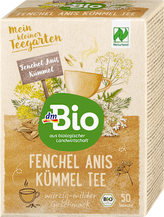 Kräutertee Fenchel Anis Kümmel (50 x 2 g) dmBio