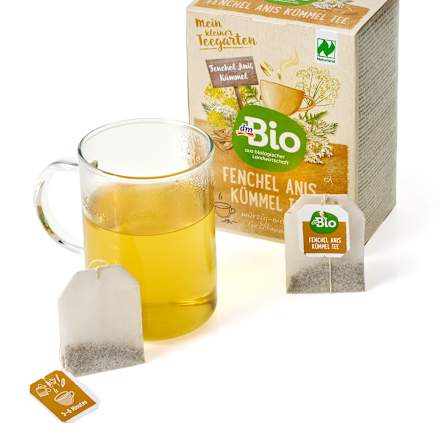 Kräutertee Fenchel Anis Kümmel (50 x 2 g) dmBio