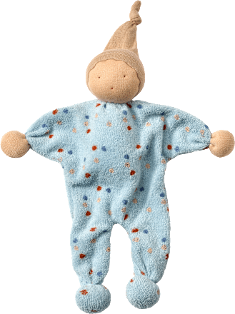 Püppchen mit Punkte-Muster, blau
 ALANA