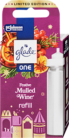 Légfrissítő aeroszol utántöltő Festive Mulled Wine illattal glade