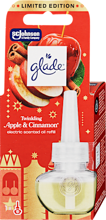Elektromos légfrissítő utántöltő Apple&Cinnemon illattal glade