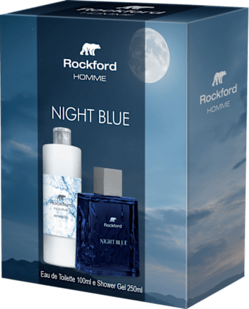 Cofanetto cura corpo NIGHT BLUE uomo Rockford