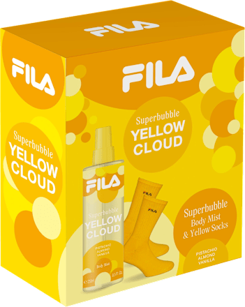 Cofanetto Superbubble Yellow Cloud Fila