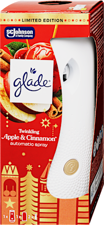Maxi automata légfrissítő készülék Apple&Cinnamon illattal glade