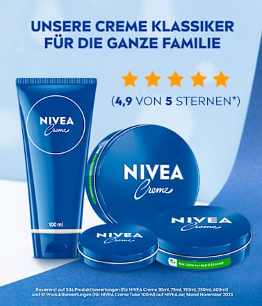 Pflegecreme in der Tube NIVEA