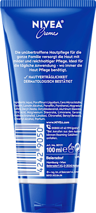 Pflegecreme in der Tube NIVEA