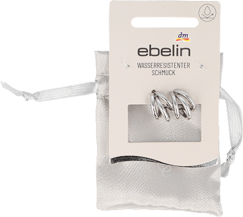 Ohrringe Creolen silber ebelin