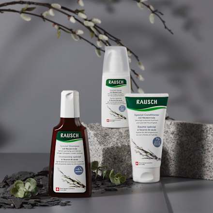 Leave-In Haarspray mit Weidenrinde RAUSCH