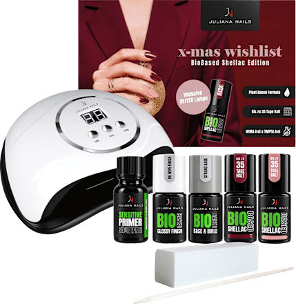 Geschenkset UV Nagellack Wishlist Bio Based Shellac JULIANA NAILS