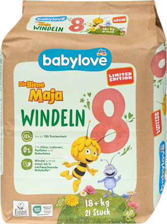 Scutece „Maja Albina”, mărimea 8 (18+ kg) babylove