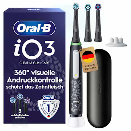 Elektrische Zahnbürste iO Series 3 Leopard Edition Oral-B