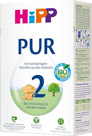 Folgemilch 2 PUR nach dem 6. Monat HiPP