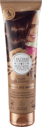Glossing Chocolate Brown LANGHAARMÄDCHEN
