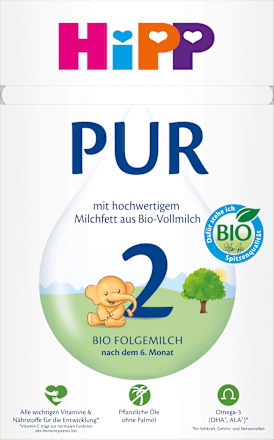 Folgemilch 2 PUR nach dem 6. Monat HiPP