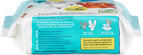 Feuchte Toilettentücher ultra sensitiv (2x60 St) SauBär