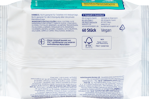 Carta igienica umidificata ULTRA SENSITIV SauBär