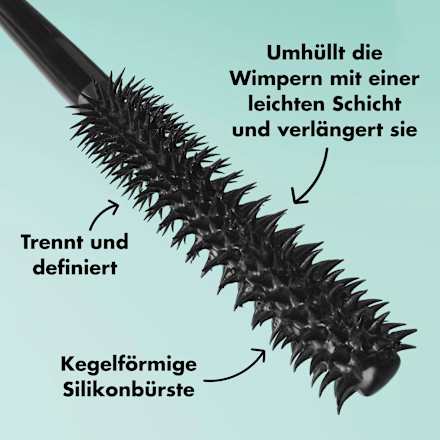 Mascara Lash XTNDR Pitch Black e.l.f. Cosmetics