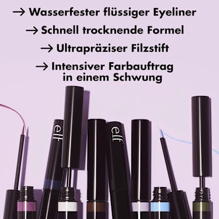 Eyeliner H2o Proof Jet Black e.l.f. Cosmetics