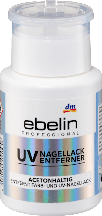 Zmywacz do paznokci UV z acetonem ebelin
