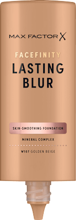 Tekoči puder Facefinity Lasting Blur, W107 Golden Beige MAX FACTOR