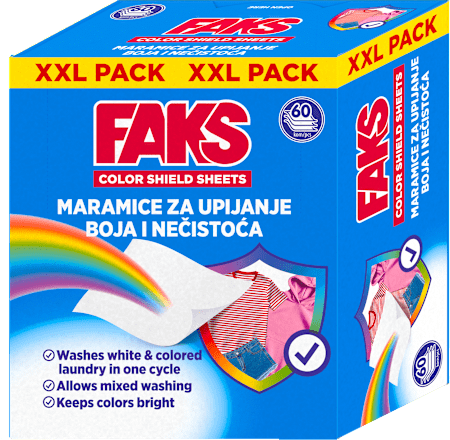 Maramice za upijanje boja i nečistoća FAKS