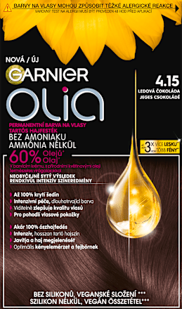 Farba na vlasy - 4.15 ľadová čokoláda GARNIER olia