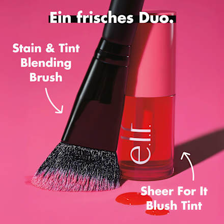Blush Tint Sheer For It Left on Red e.l.f. Cosmetics