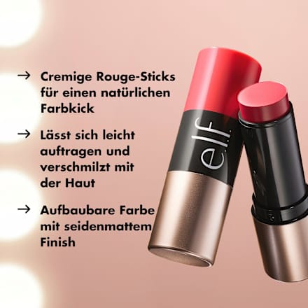 Blush Soft Glam Cream Stick Gumball e.l.f. Cosmetics