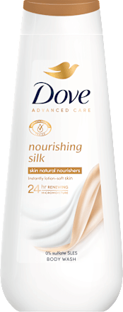 Advanced Care nourishing silk sprchový gel Dove