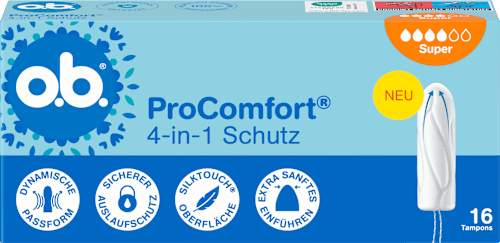 Tampons ProComfort Super o.b.