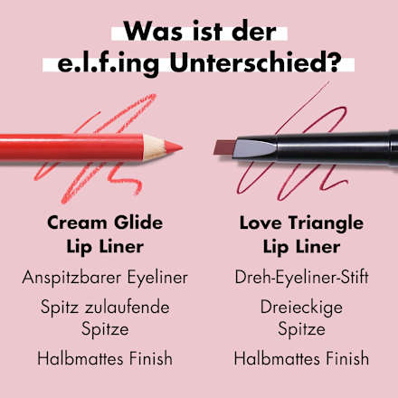 Lipliner Cream Glide Baddest Beige e.l.f. Cosmetics