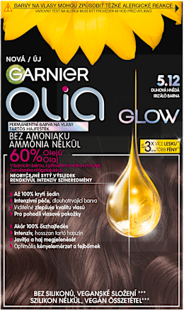 Farba na vlasy - 5.12 dúhová hnedá GARNIER olia