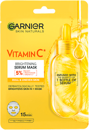 Textilná pleťová maska Vitamin C GARNIER SKIN NATURALS