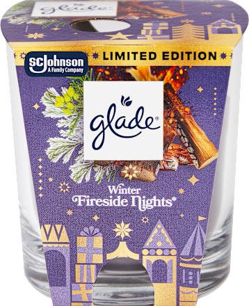 vonná svíčka Winter Fireside Nights glade