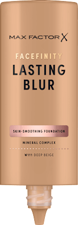 Tekoči puder Facefinity Lasting Blur, W111 Deep Beige MAX FACTOR