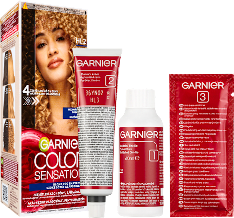 Farba na vlasy - HL2 medová blond GARNIER Color Sensation