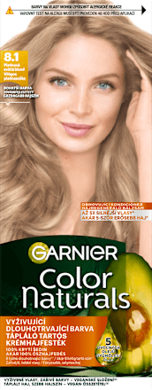 Farba na vlasy - 8.1 svetlá blond popolavá GARNIER Color naturals
