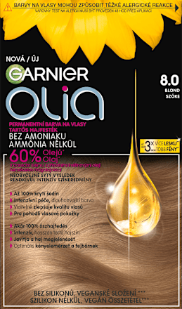 Farba na vlasy - 8.0 blond GARNIER olia