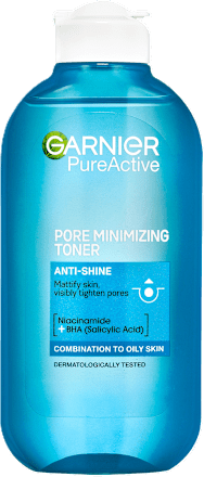pleťové tonikum proti lesku a rozšířeným pórům GARNIER SKIN NATURALS