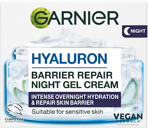 hydratační pleťový noční gel Hyaluronic Aloe Jelly GARNIER SKIN NATURALS